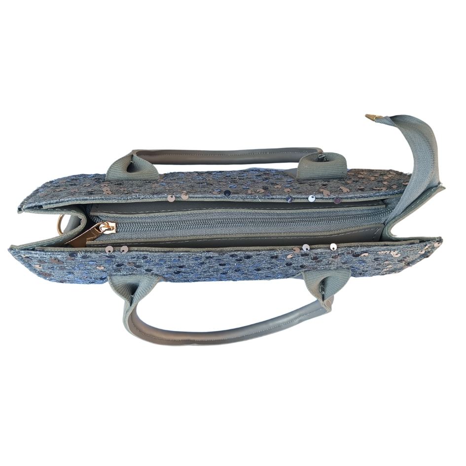 Luxury Ladies Handbag with Shine - Image 4