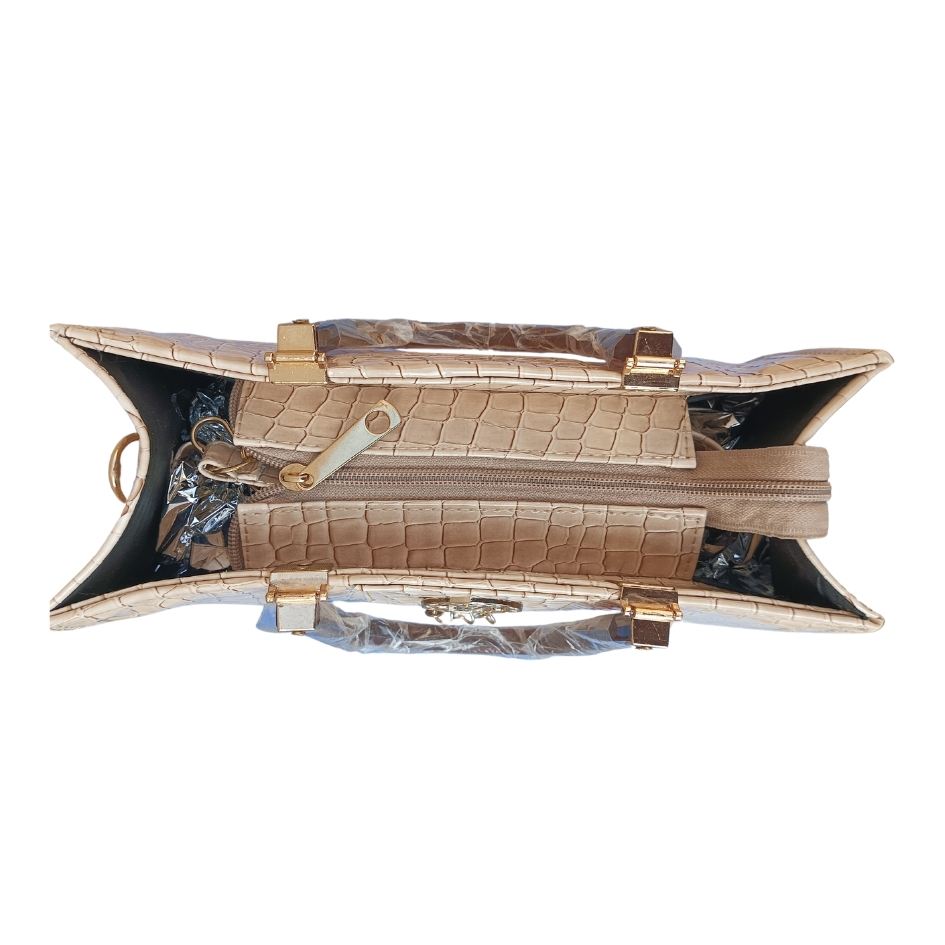 Louis Vuitton Luxury Crocodile Shine Ladies Handbag - Image 3