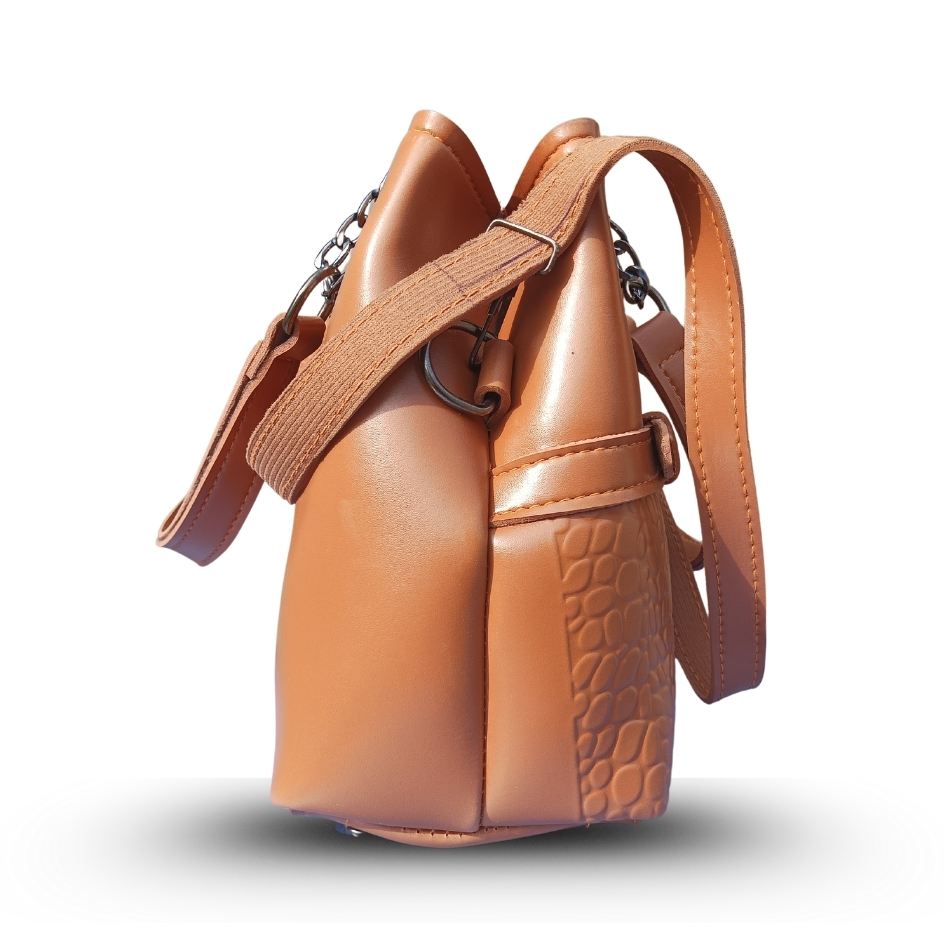 Masho Royal Leather Handbag - Image 4