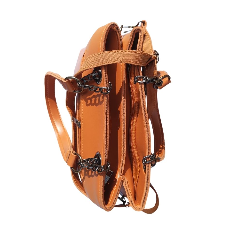 Masho Royal Leather Handbag - Image 3