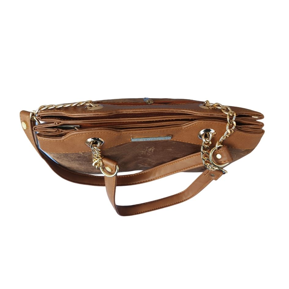 Ladies Marble Texture Royal Handbag - Image 4